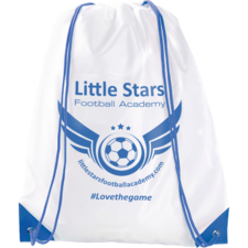 Contrast Drawstring Bag