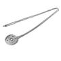 LIVEFIT™ Micro Weight Plate Necklace - Silver – LIVEFIT WORLDWIDE LTD | ACTIVE X LIFESTYLE