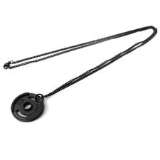 LIVEFIT™ Micro Weight Plate Necklace - Black – LIVEFIT WORLDWIDE LTD | ACTIVE X LIFESTYLE