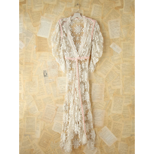 Free People Vintage Lace Maxi Robe