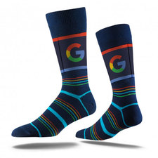 Full Color Business Crew Sock - Full Color