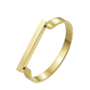 Gold Omega Cuff