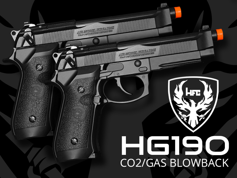 hg190 airsoft pistols blowb...