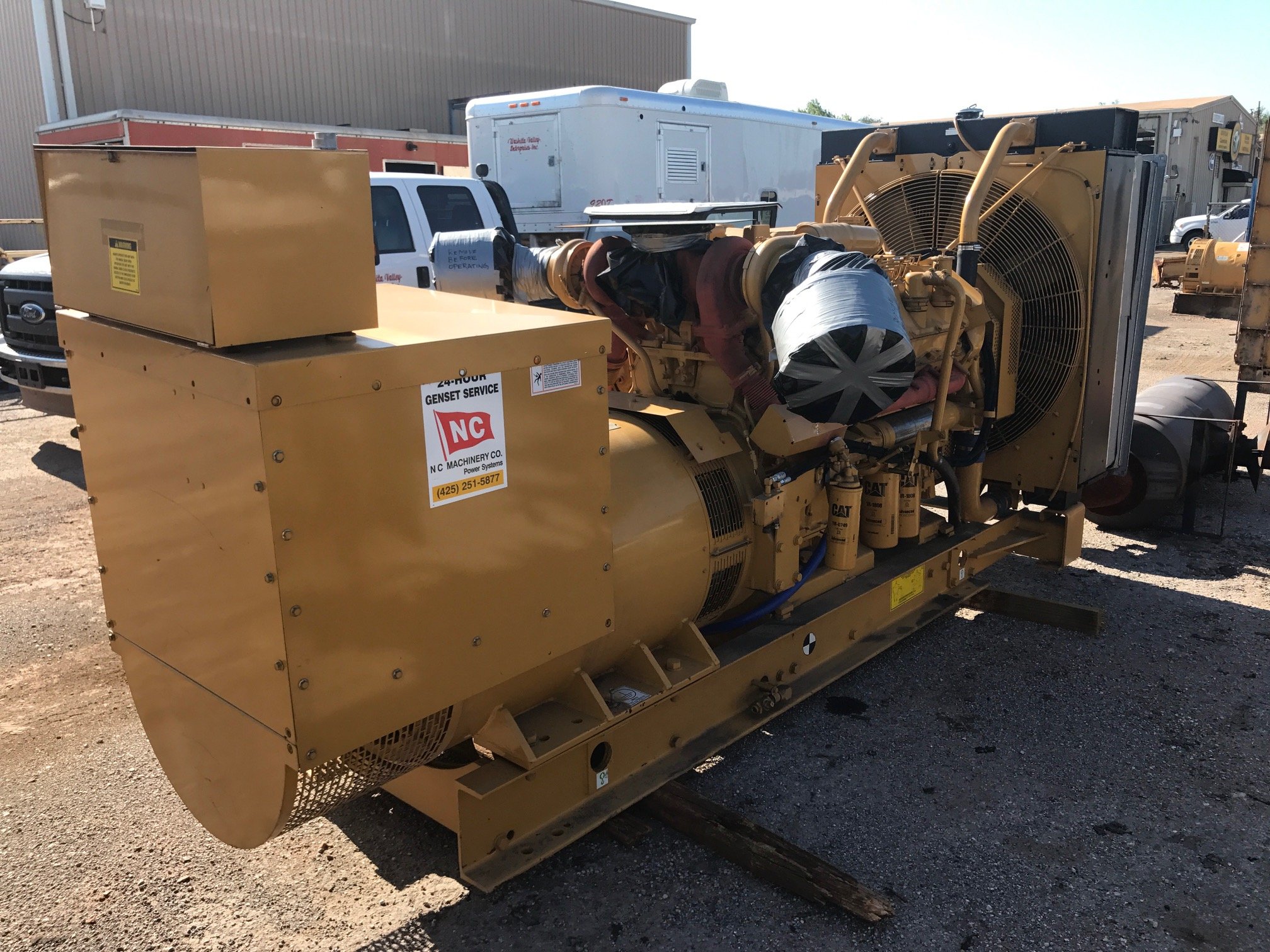 CATERPILLAR 3412 - 600 KW D...