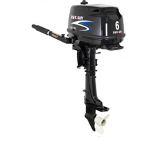 6hp Parsun 4 Stroke Outboard Motor Manual Start, Tiller Handle