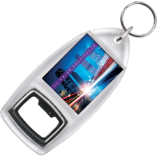 Bottle Opener Printed Keyring