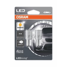 Osram LEDriving Amber Standard Retrofit 12V P21W (382) Bayonet LED Bulb
