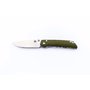 SG76 Drop Point Precision Machined Folding Pocket Knife Dark Green – Spider Gear