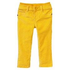 Printed corduroy knit-waist skinny pants | Gap