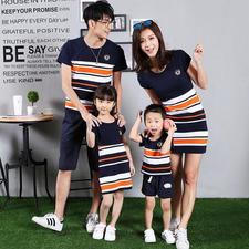 Family Look Striped Summer T-shirt
