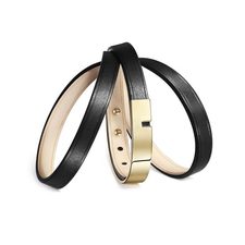 Buy URSUL U-TURN TRIPLE Leather Bracelet for Women for AED 685 - Women Bracelet Online | Coveti 