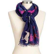 Women's Gauze Animal-Print Scarves | Old Navy