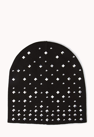 Studded Out Knit Beanie | F...