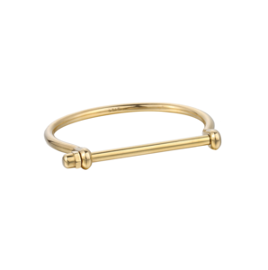 Gold Screw Cuff Bracelet