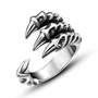 Men's Dragon Claw Ring - [4...