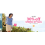 UP TO 30% OFF SPRING STYLES...