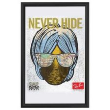  11×17 Snap Poster Frame – 0,59 inch Black Profile, Mitred Corner