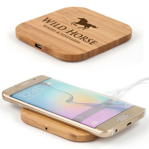 Wood Qi Wireless Charger