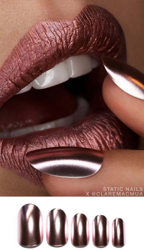Rose Gold Edit Acrylic Nail...