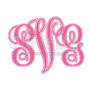 Monogram SVG Cut Files in SVG, EPS, DXF, JPEG, and PNG Format