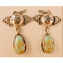 Native American Turquoise Maiden Earrings by Bennie Ration