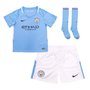 2017-18 Manchester City Home Kids Full Kit