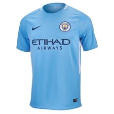 Manchester City 17/18 Home Soccer Jersey Shirt