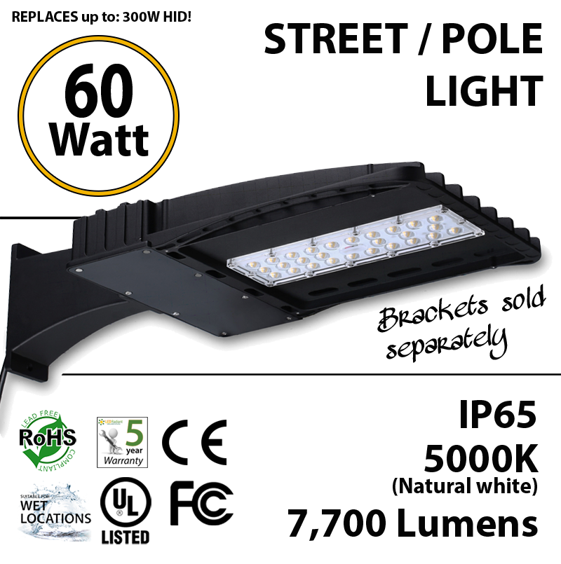  60W LED Shoebox / Street L...