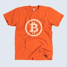 Bitcoin T-Shirt, Original Orange