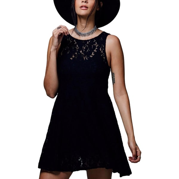Free People Womens Casual Dress Mesh Lace