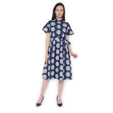 Van Heusen - Women Blue Dress