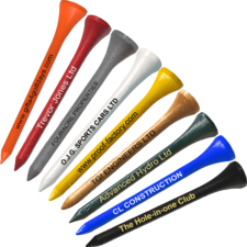 70mm Printed Wooden Tees