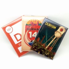  Custom Rectangle Buttons with Pin Backs: Medium Vertical 