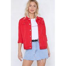 Pound the Alarm Denim Jacket | Shop Clothes at Nasty Gal!