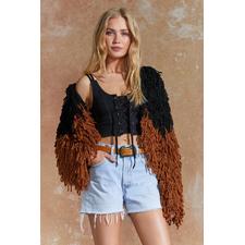 In the Loop Shaggy Cardigan 