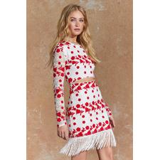 Shake It Up Fringe Dress