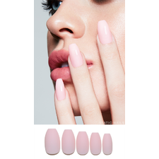 Sugar Floss (Gel-Effect) Reusable Pop-On Manicure Set