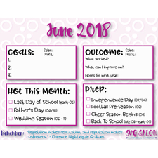 Business Crafter's Calendar Archives SVG Salon