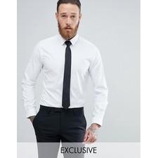 Heart & Dagger Skinny Shirt With Tie