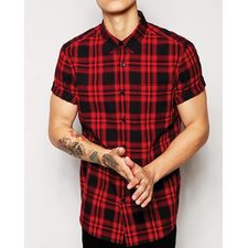Brushed Brazen Check Flannel Shirt