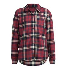 Crisp White And Green Girls’ Flannel Shirts