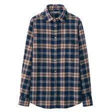 Adipose Blue and Beige Flannel Shirts Manufacturer