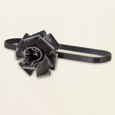 baby girl - accessories - velour rose headwrap | Children's Clothing | Kids Clothes | The Children's Place