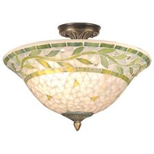 Dale Tiffany Kyle Mosaic Semi-Flush Mount Light