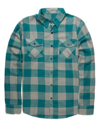 Ash and Sea-Green Flannel S...