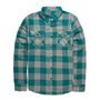 Ash and Sea-Green Flannel Shirt