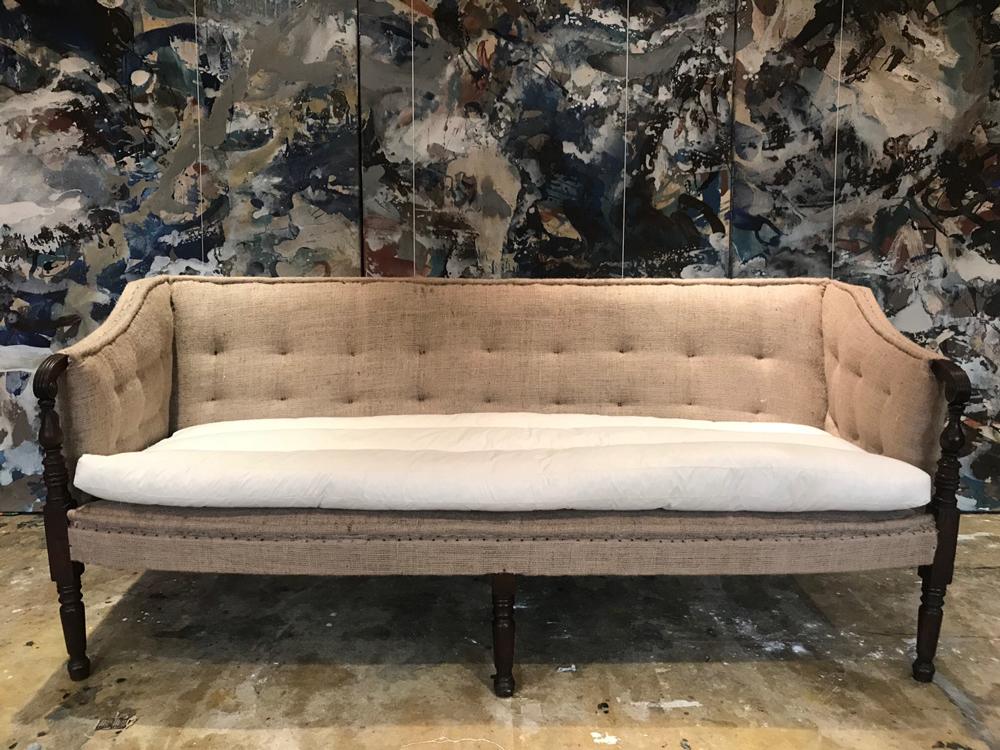 Regency settee
