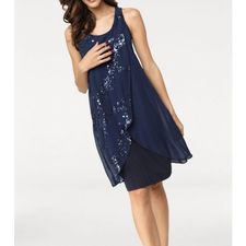 Cocktail dress, dark blue