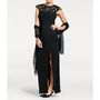 Evening gown, black