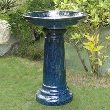 Aviatra Traditional Ceramic Bird Bath